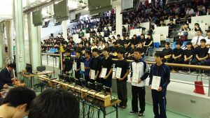 優勝の栄北、準優勝の竜ヶ崎一、そして、岡山倉敷翠松に続く4位入賞です。