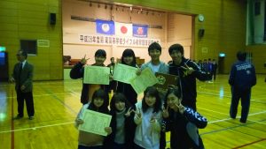 ライフル　関東選抜大会　準優勝村田遼大　　6位三品美月　　6位林部美由　　8位南莉花子　