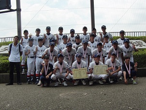 （高校）夏季大会　東京都第３位