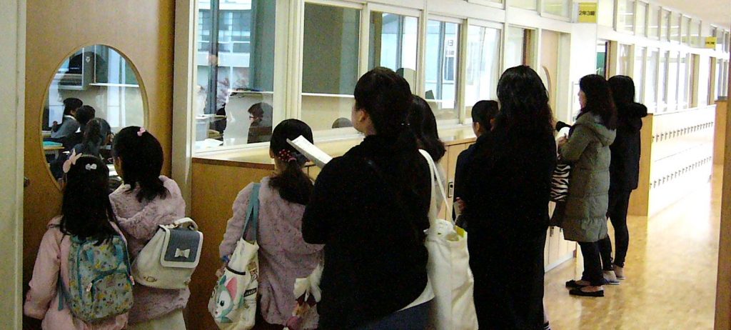 第３回　中学校学校説明会が開催されました