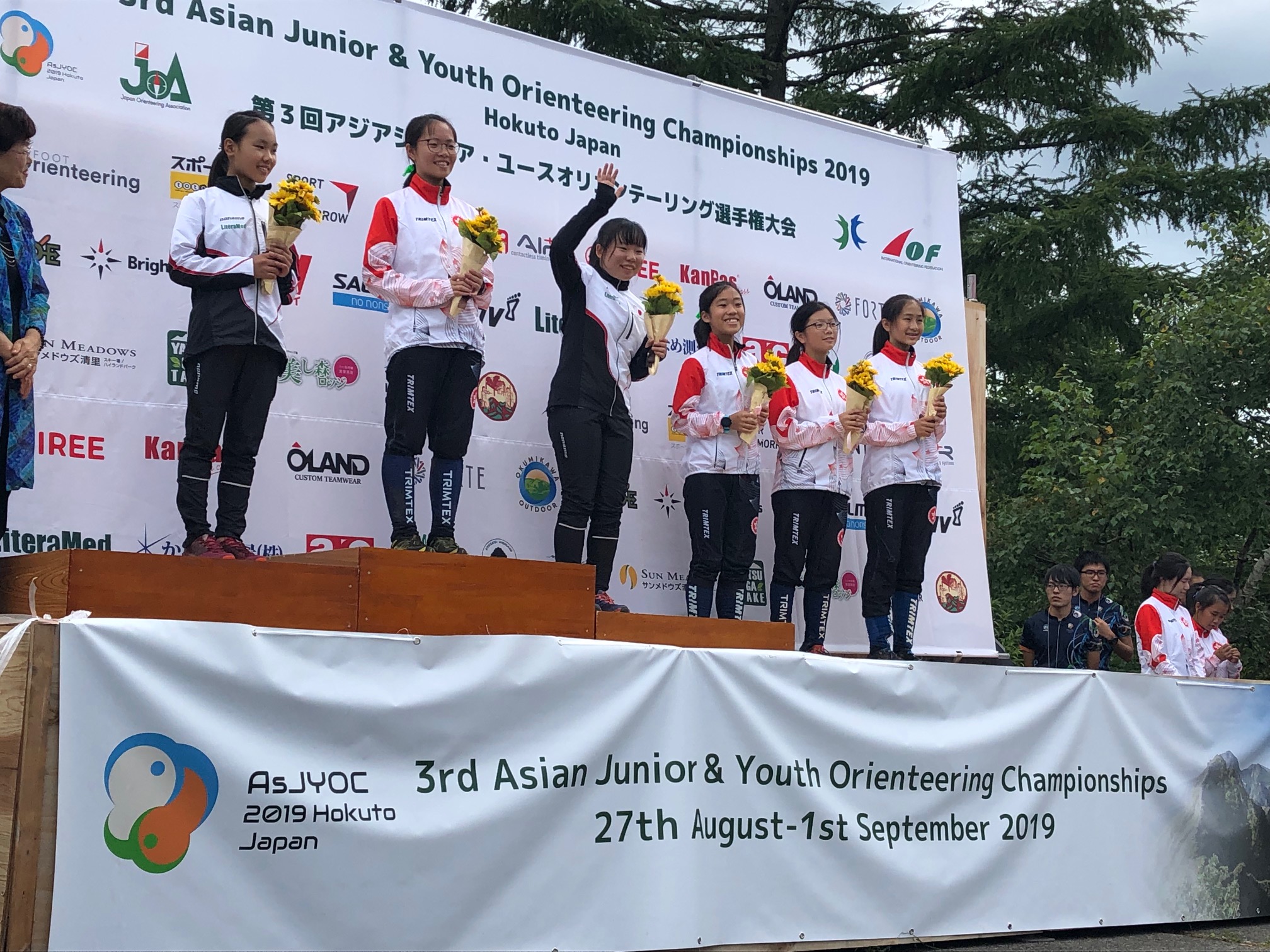 第3回アジアジュニア•ユース選手権大会U14  第3位、清里国際オリエンテーリング3days大会 W14クラス 第2位