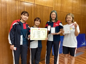東京都高等学校選手権　女子第3位