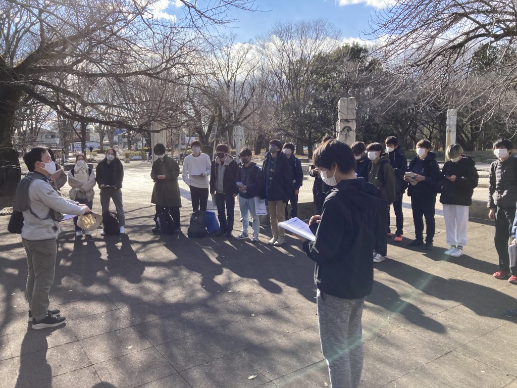 【教養総合】武蔵野公園実習（鳥類・哺乳類調査）