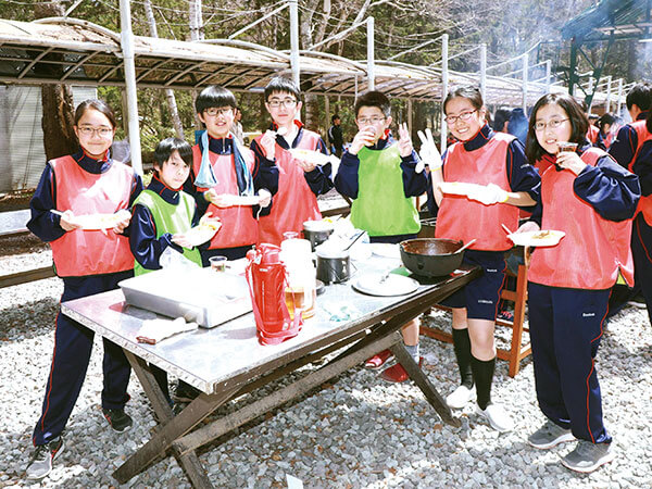 中学：オリエンテーション旅行（1年）