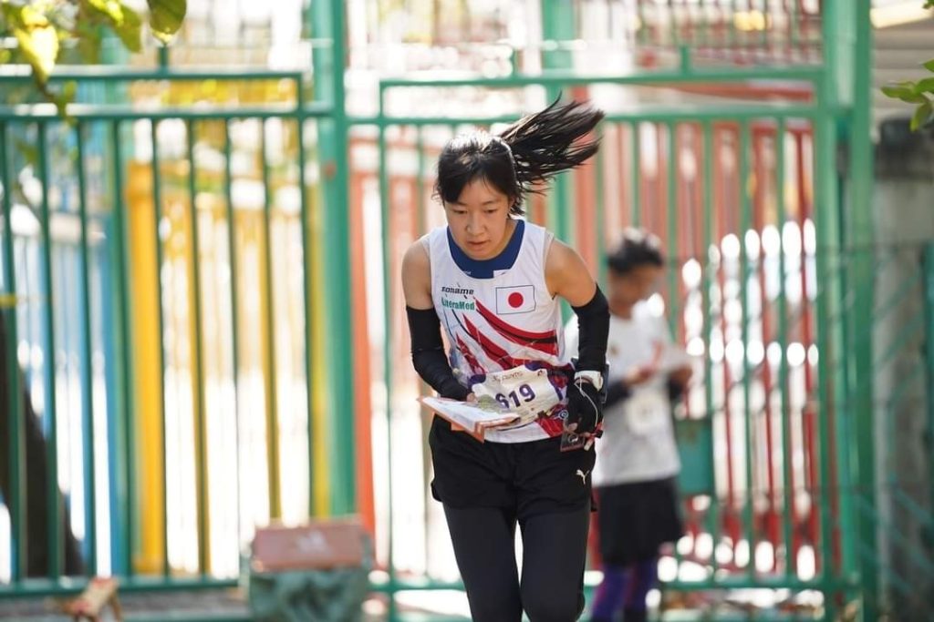 オリエンテーリング国際大会4th Asian Junior & Youth Orienteering Chanpionshipsに高１藤原菜夏子さんが日本代表として出場