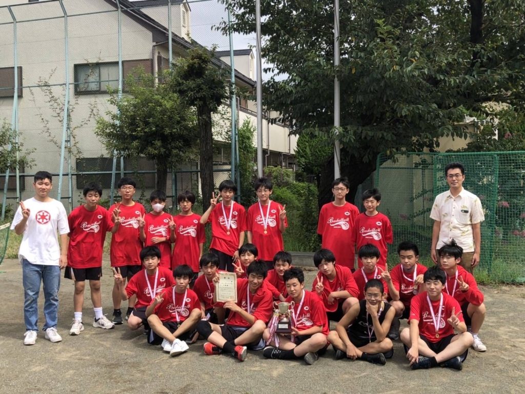 中学男子バスケットボール部  小金井市内大会　追加報告