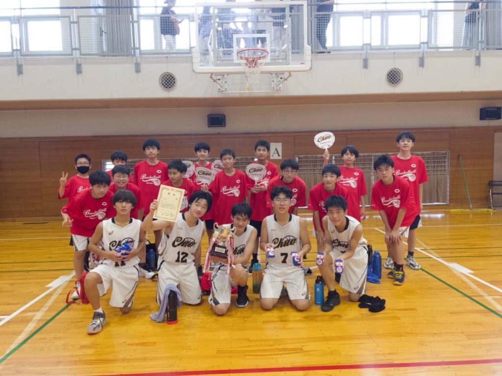  中学男子バスケットボール部  小金井市内大会　結果報告
