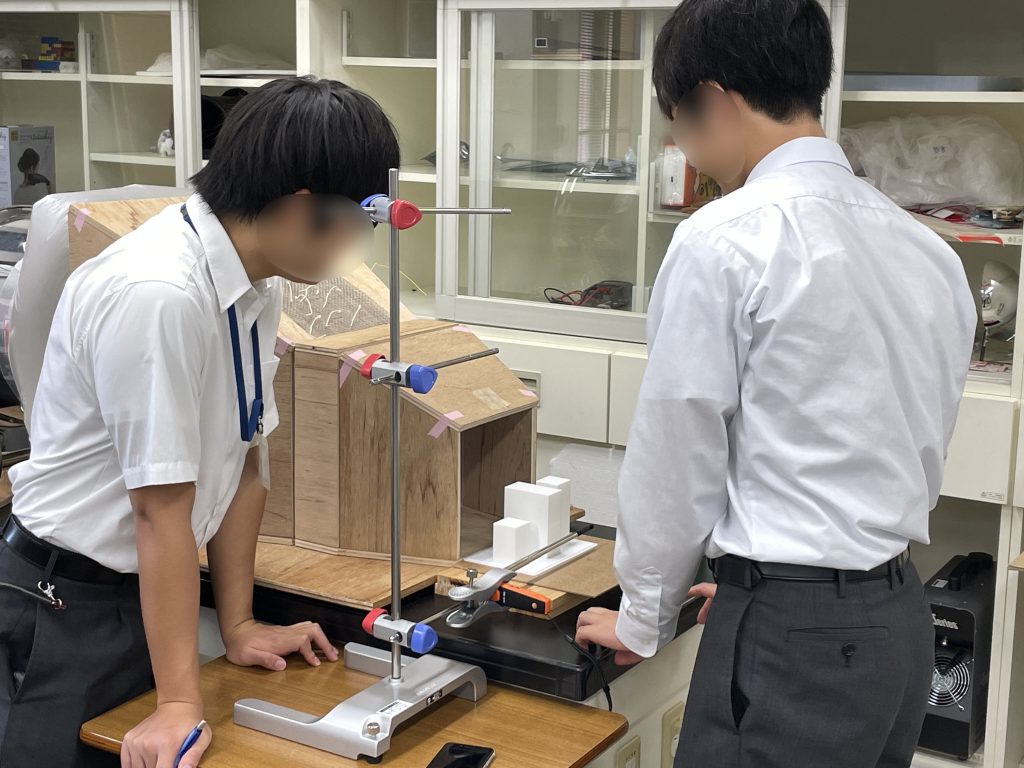 東京都立多摩科学技術高等学校との共同実験実施